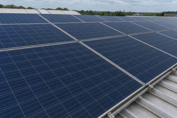 Solarreinigung – NACHHER Saubere Solarmodule nach professioneller Solarreinigung